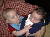 Casey Pedro Roufs and cousin Cameron James Pexa.